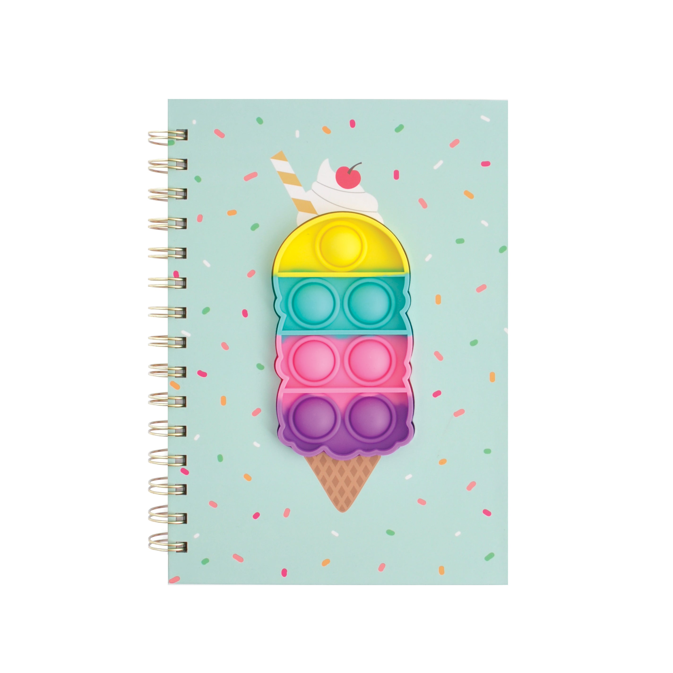 A5 Fidget Notebook - Icecream